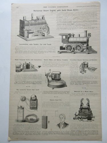 1899 steam engine electric - ad,