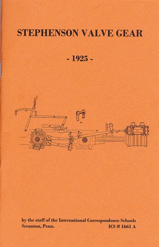 Stephenson valve gear for - gear,